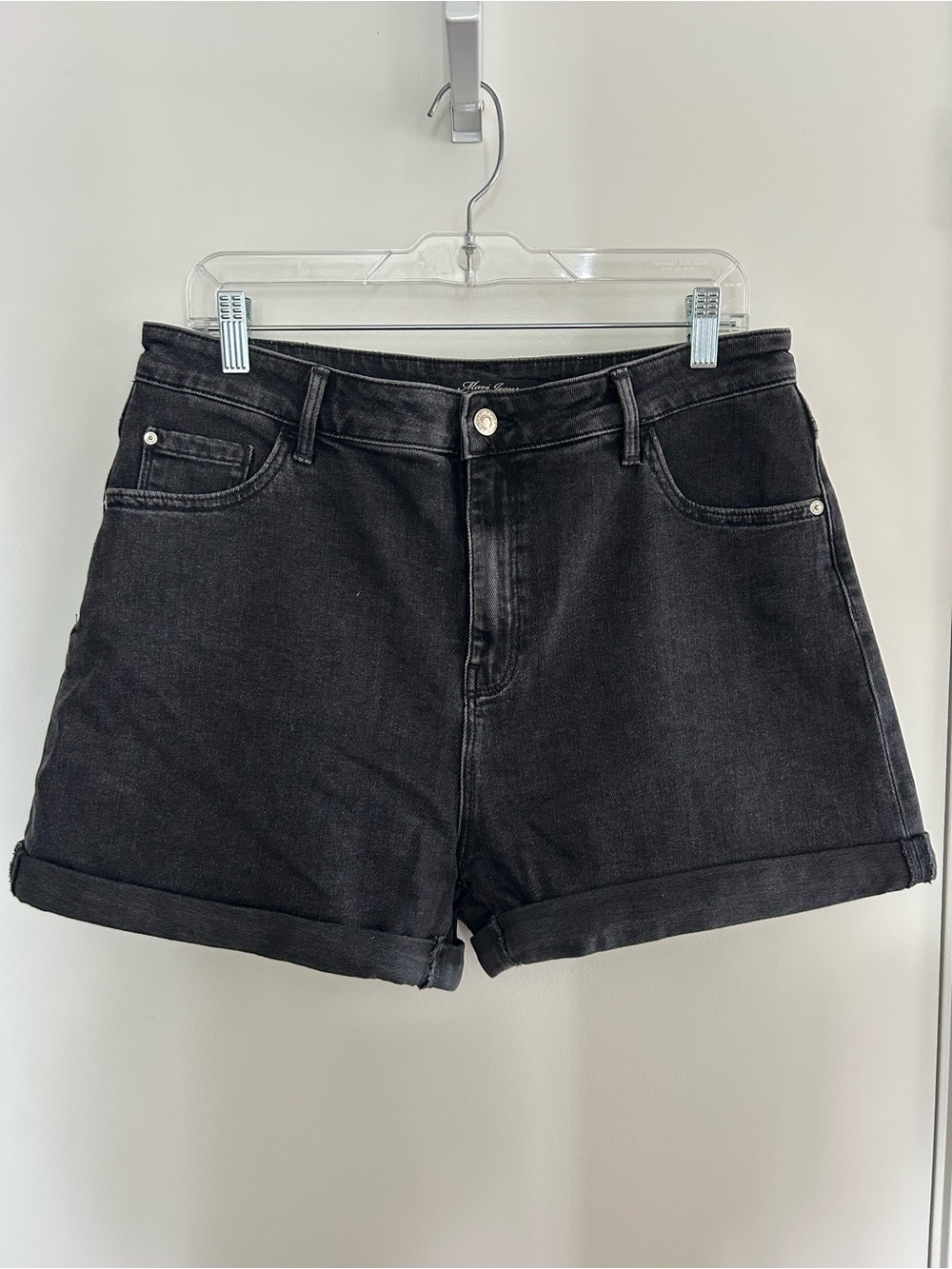 Mavi | Black Denim Shorts
